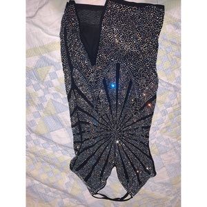 Black diamond dress
